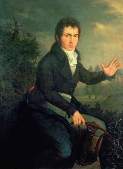 Ludwig van Beethoven (1770-1827), 1804 de Willibrord Joseph Mahler or Maehler